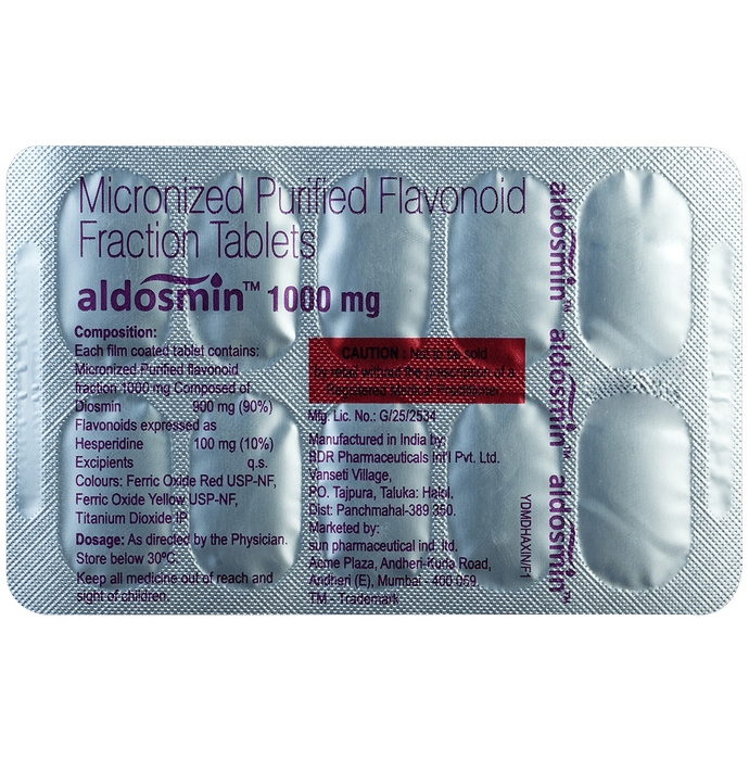 Aldosmin 1000mg Tablet 5