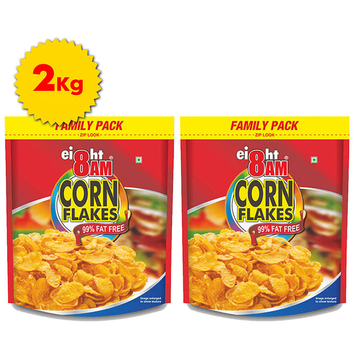 8AM Corn Flakes 99% Fat Free (1kg Each) 5