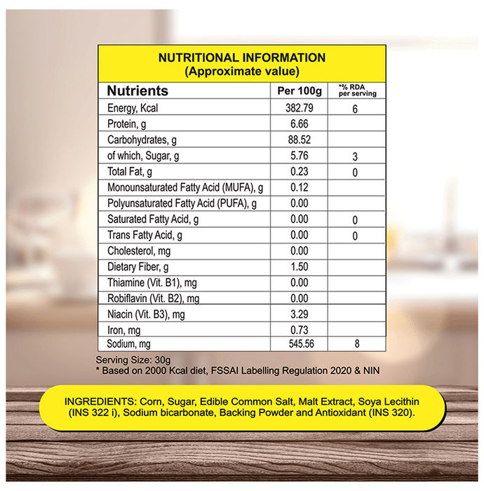 8AM Corn Flakes 99% Fat Free (1kg Each) 9