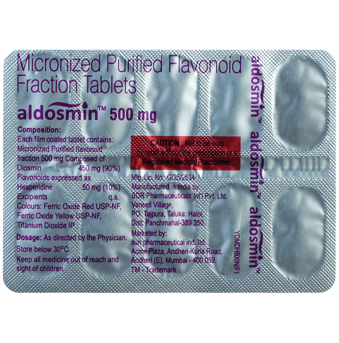 Aldosmin 500mg Tablet 5
