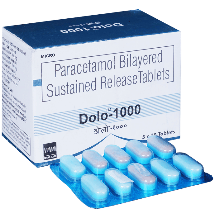 Dolo 1000mg Tablet