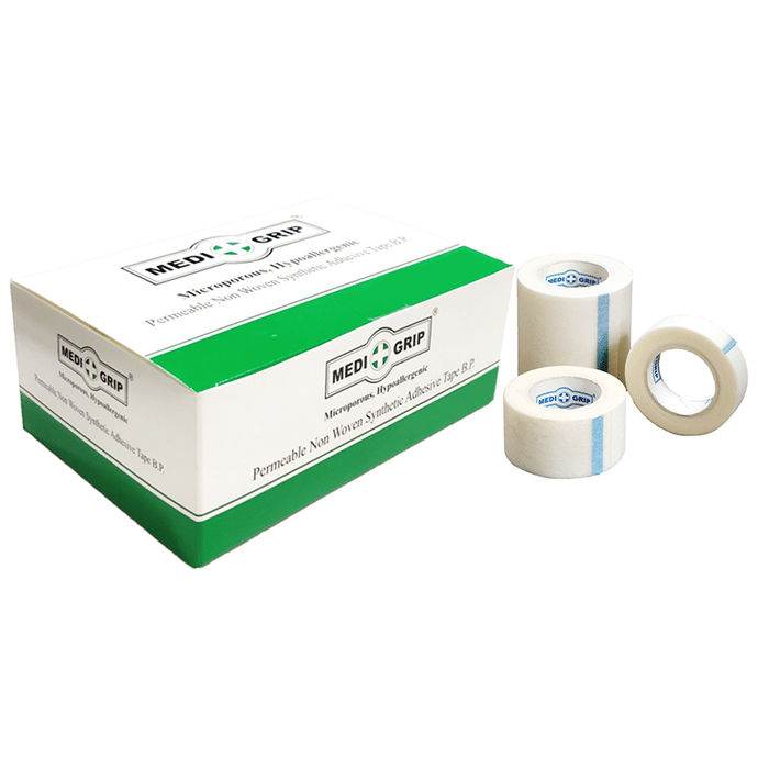 Medigrip Non Woven Paper Tape White 2.5cm x 9.1m