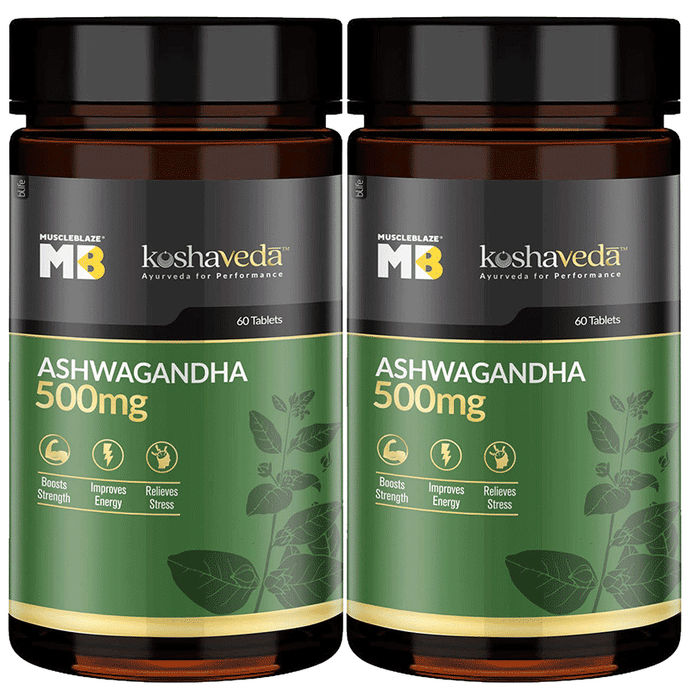 MuscleBlaze Ashwagandha 1000mg Tablet (60 Each)
