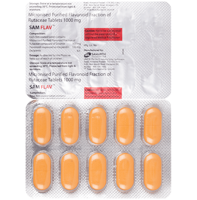 Samflav 900mg/100mg Tablet