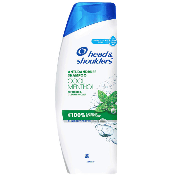 Head & Shoulders Cool Menthol Anti-Dandruff Shampoo | For Hair Care