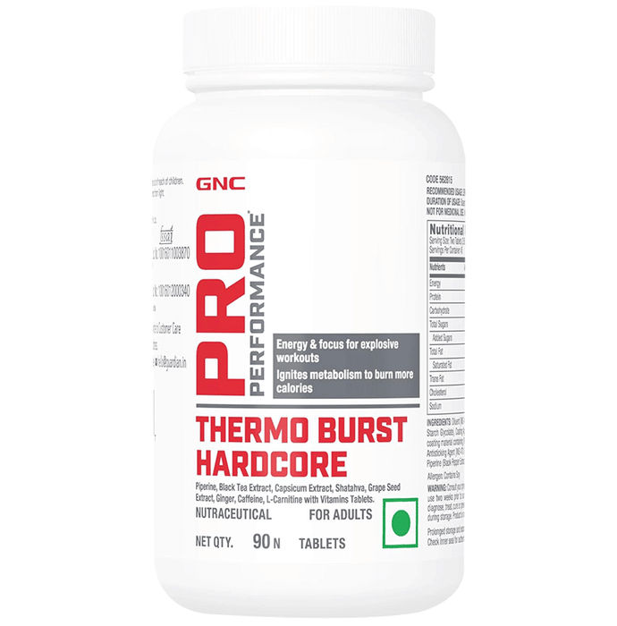 GNC Pro Performance Thermo Burst Hardcore Tablet
