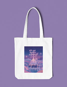 BTS - WE ARE TOGETHER - Tote Bag