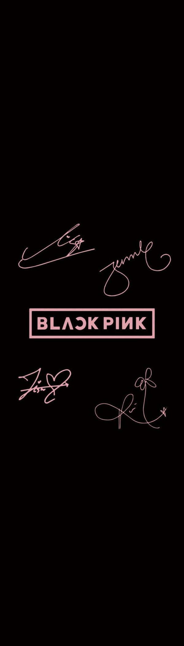 BLACK PINK BOOKMARK 