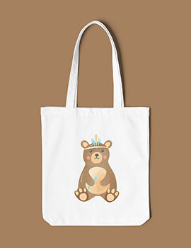 CUTE BEAR - Tote Bag