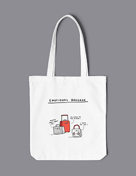 EMOTIONAL BAGGAGE - Tote Bag