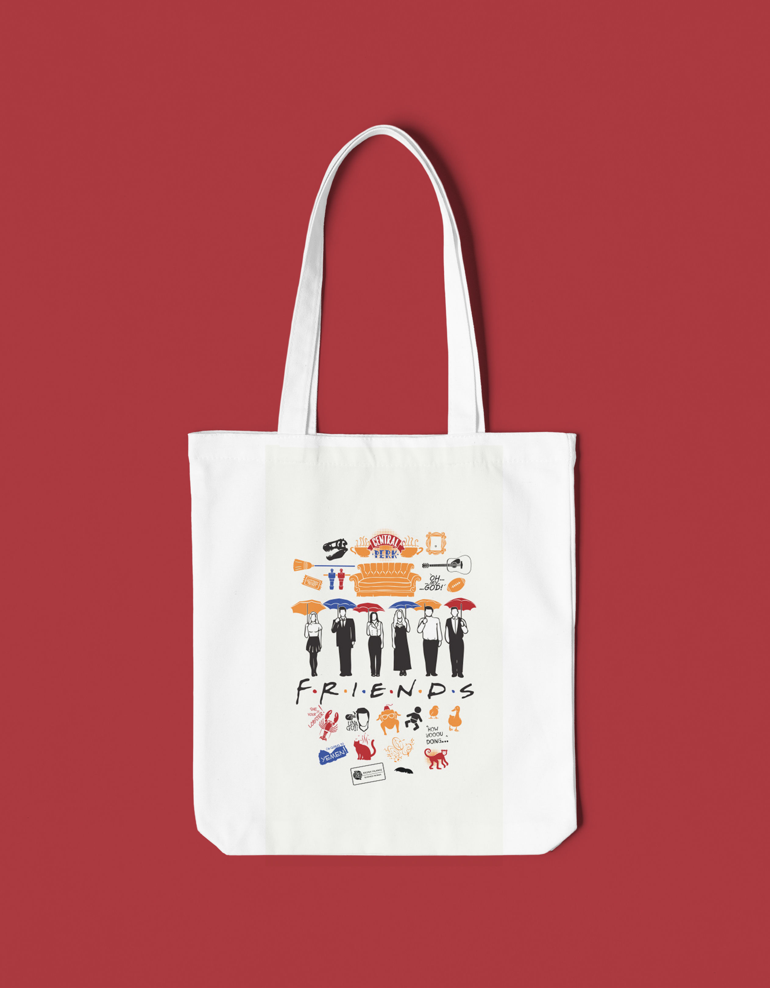 Meehh FRIENDS Tote Bag