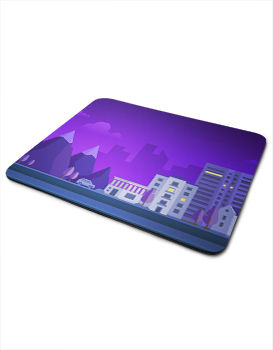 City at Night - Mousepad