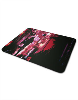 Rainy Night at Street - Mousepad