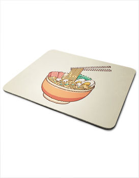 Ramen Caricature - Mousepad