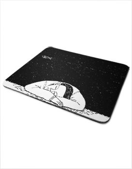 Head Down Sleeping - Mousepad