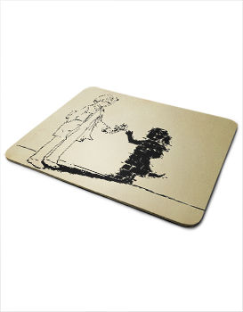 Rose to Shadow - Mousepad