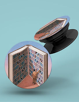 Library in Book - Pop Gripper