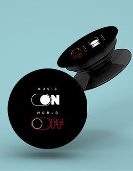 Music On World Off - Pop Gripper