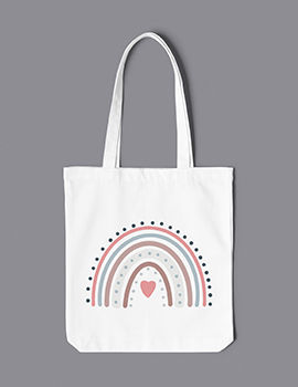 RAINBOW CUTE - Tote Bag