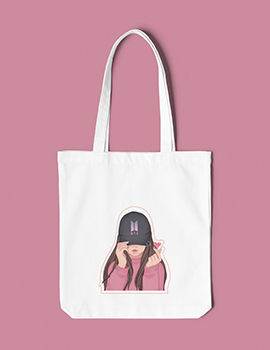 BTS - FAN GIRL - Tote Bag