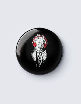 Albert Einstein - Badge