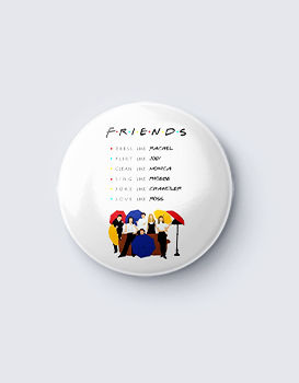 Friends Be like -Badge