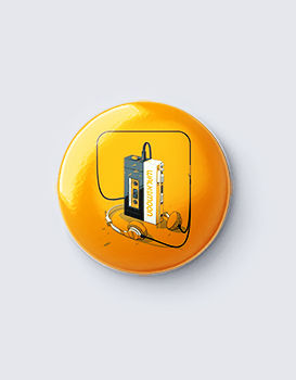 Walkman - Badge