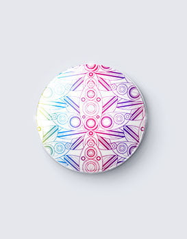 Geometric Patter - Badge