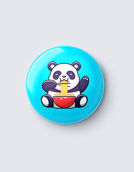 Eating Panda - Badge