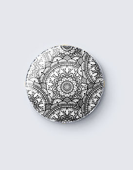 Mandala Art Pattern 3 - Badges