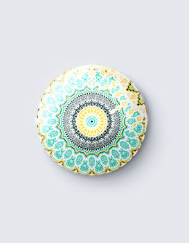 Rangoli Pattern - Badge