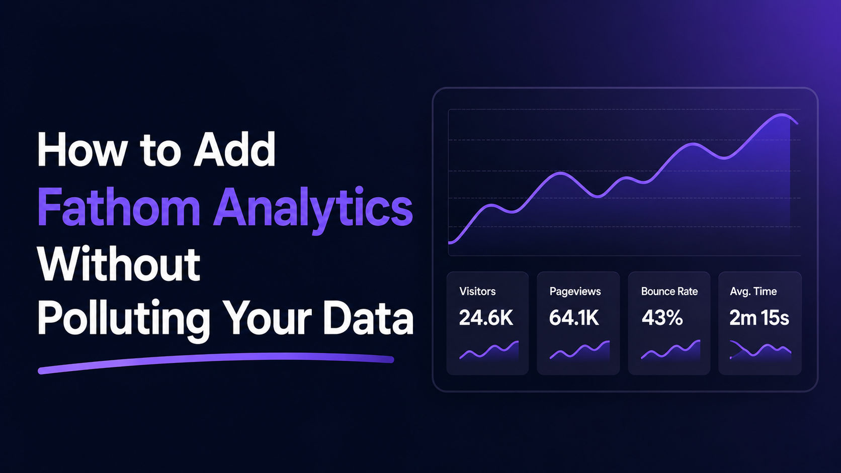 How to Set Up Fathom Analytics in Your Web Apps