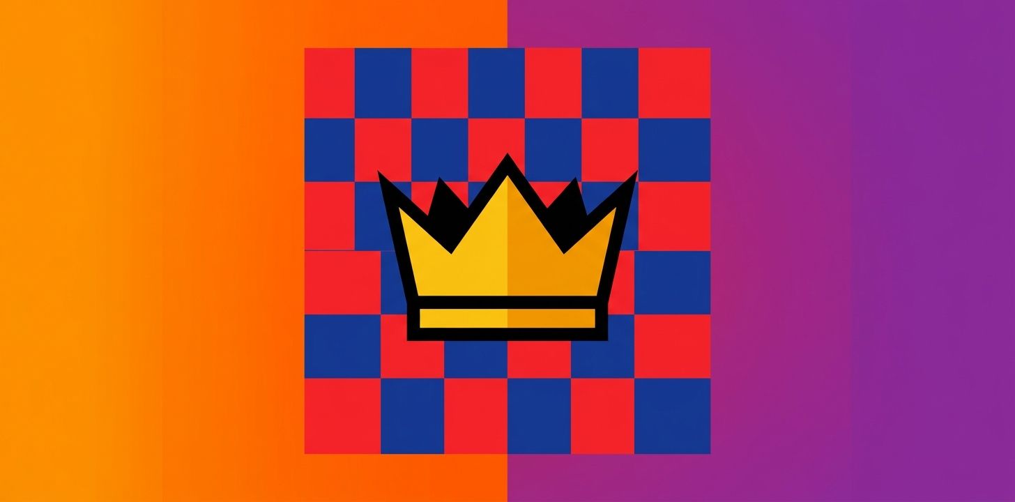 Illustration for From Eight Queens to Crowns: How a Chessboard Problem Became a Daily Logic Puzzle
