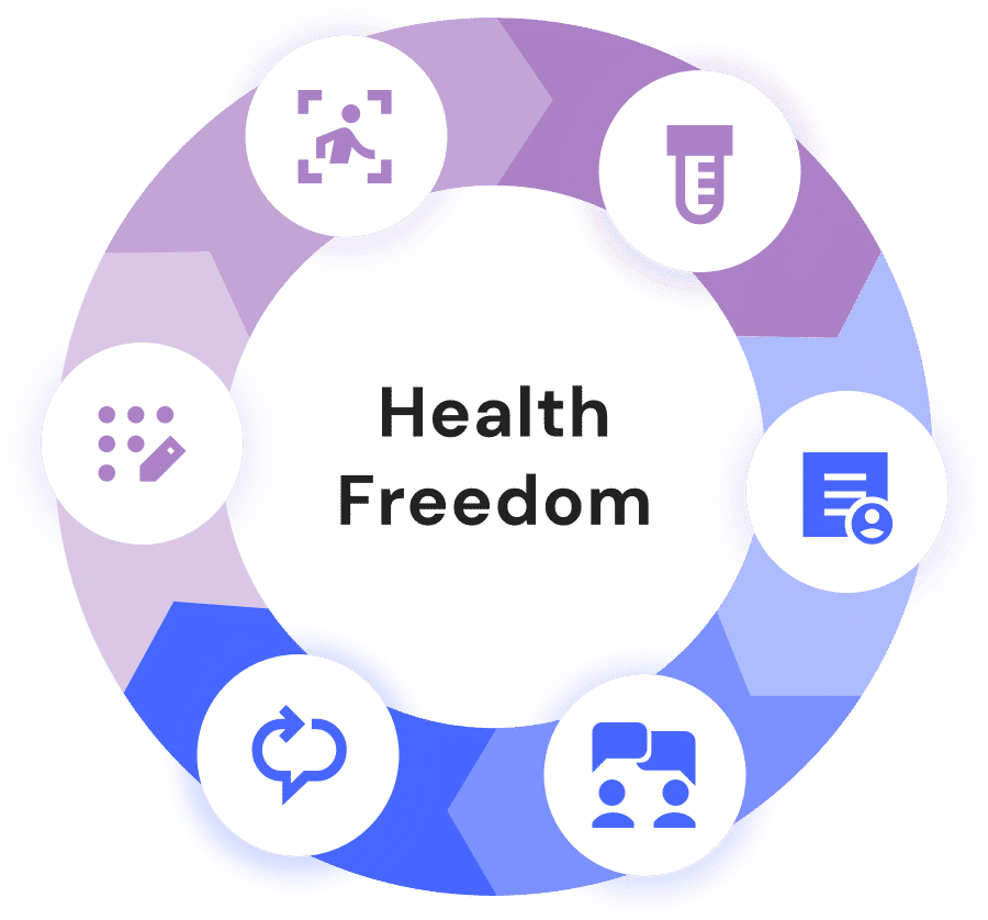 Health freedom illustration