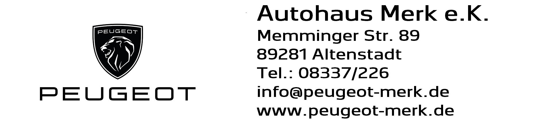 Albert Merk e.K. Peugeot Servicevertrags
