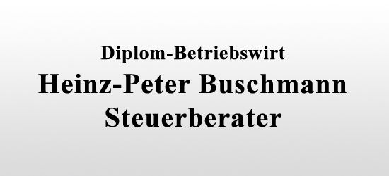 Steuerberater Heinz-Peter Buschmann