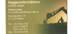 Baggerunternehmen Loose GmbH