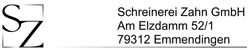 Schreinerei Zahn GmbH