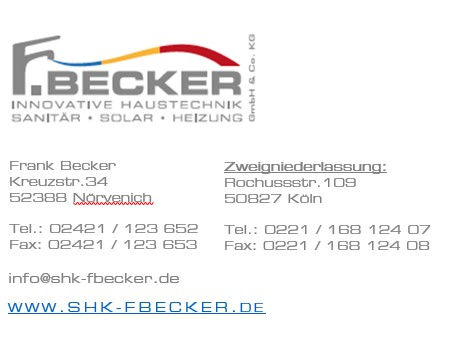 Becker Sanitär Heizung Solar GmbH