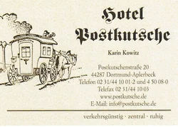 Karin Kowitz Hotel Postkutsche