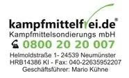 Kampfmittelfrei! Kampfmittelsondierungs-