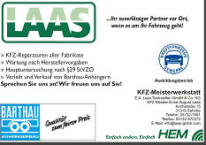 Kfz-Meisterbetrieb E. A. Laas Tankstelle