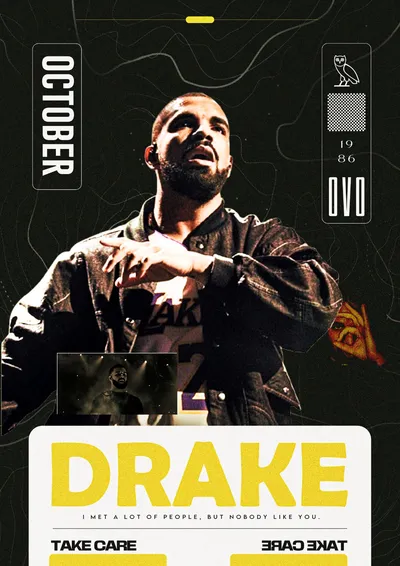 Drake — Music Poster
