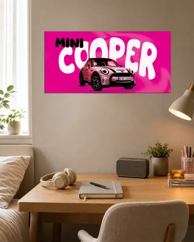 Mini Cooper — Split Poster