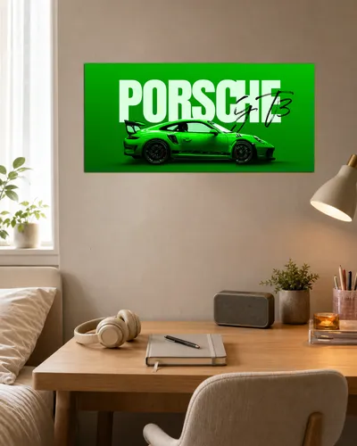 Porsche GT3 — Split Poster