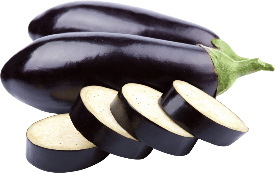 Glossy Aubergines — Firm, Shiny & Bitter-Free