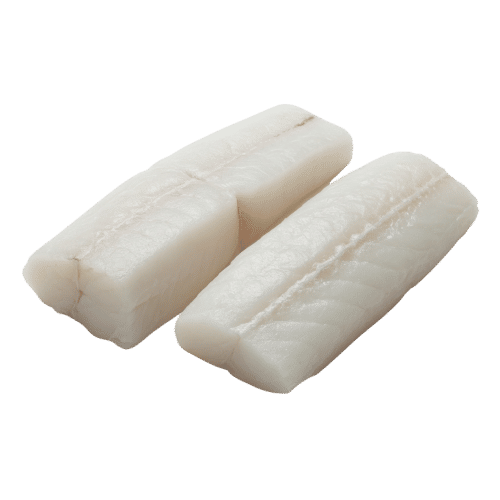 Skinless Cod Fillets — Thick, White & MSC
