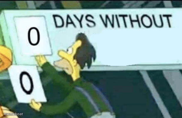 0 days without (Lenny, Simpsons) - meme generator image preview