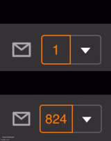1 notification 824 notifications
