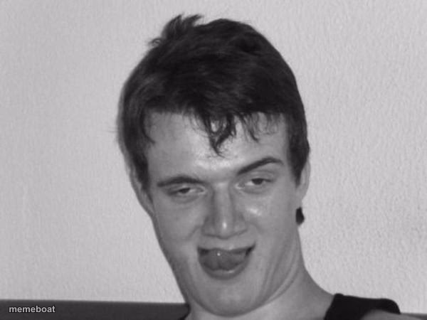 10 Guy B/W Craziness - meme generator image preview